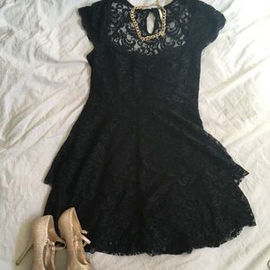 Free People Rock Candy Lace Mini Dress